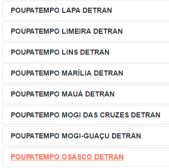 agendamentopoupatempoosascodetran  Agendamento Poupatempo